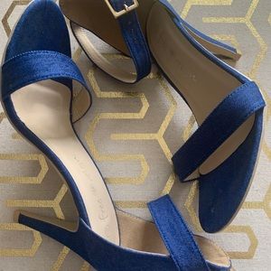 Wide Width Denim Heels
